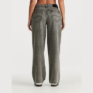Jeans de Mezclilla para Mujer de la Mejor Calidad, Diseño Personalizado, Estampados, Casuales, Transpirables, Bordados, Desgastados, al por Mayor, Estilo Moderno - Product Image 2