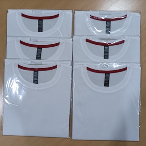 T-shirts blancs unis, impression personnalisée, sublimation, 100% polyester, écologiques, séchage rapide, unisexe, tailles adultes et enfants - Product Image 6