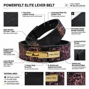 2026 New Latest Design Leather Lever Buckle Weightlifting <b>Belt</b> Gym Fitness Training Back Support High Performance Comfort <b>Belt</b> - Product Image 2