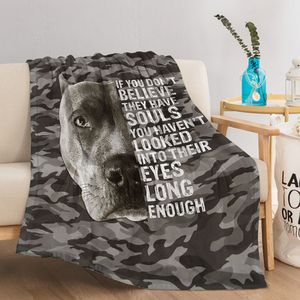 Coperta in Flanella con Simpatico Cane Nero, Morbida e Calda, Leggera, per Divano, Letto, Ufficio, Campeggio, Viaggi - Multiuso per Tutte le Stagioni - Product Image 5