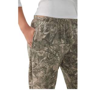 Pantalon de jogging camouflage personnalisé pour femme, taille haute élastique, coupe décontractée ample, style cargo, vente en gros OEM - Product Image 4