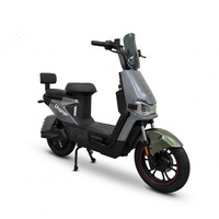 Unigogo U13, Motocicleta Eléctrica de 48V 500W, Scooter con Neumáticos de 14 Pulgadas, Movilidad Urbana