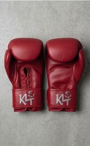 Guantes de Boxeo de Cuero con Cordones, Nuevo Modelo, Logotipo Personalizado, Guantes de Boxeo Profesionales para Entrenamiento de MMA y Muay Thai - Product Image 5