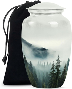 โกศบรรจุอัฐิงานฝีมือสมัยใหม่สำหรับผู้ใหญ่ ขายส่ง สไตล์อเมริกัน โกศตกแต่งสำหรับบุรุษและสตรี - Product Image 5