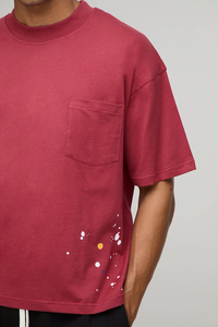 Ensemble de sport décontracté confortable et tendance pour homme, été, manches courtes, tricoté, 100% coton, t-shirt + pantalon, ensemble deux pièces - Product Image 6