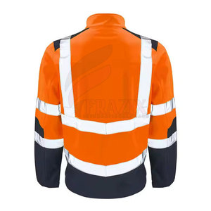 Chaqueta de seguridad reflectante para la construcción, ropa de protección para almacenes, fábricas y equipos de carreteras, chaqueta de seguridad reflectante para el trabajo. - Product Image 2