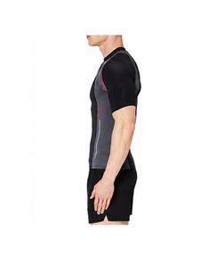 Breathable Short Sleeve Rash Guard Quick Dry <b>Compression</b> Fitness Rash Guard Top Digital Printing Athletic Rash Guard <b>for</b> <b>Men</b> - Product Image 5