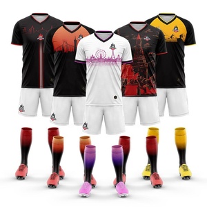 Custom Sublimation Soccer Uniform Men Football Club Jerseys Kit Sports Uniforms Pakistan Football Shirt Soccer Jersey - Product Image 6