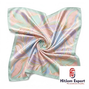 Printed Satin Scarf Wholesale Custom Fabric Promotional Gift OEM ODM Supplier Nigeria Ghana Kenya Congo - Product Image 6