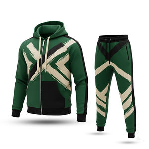 Vêtements d'hiver streetwear unisexe ODM de haute qualité, sur mesure, 100 % fibre de bambou, broderie cœur, impression numérique, pour les vacances - Product Image 2