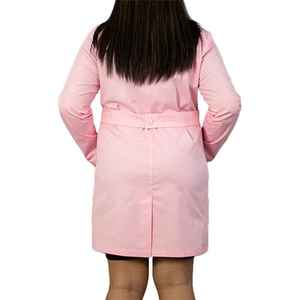 Luxury Design Women Scrub Lab <b>Coat</b> Comfortable Breathable Anti-Wrinkle Custom Logo Size Hospital Seamless Women Scrub Lab <b>Coat</b> - Product Image 2