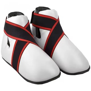 Calzado Protector de Taekwondo Unisex de PU, Resistente al Desgaste, Equipo de Entrenamiento de Artes Marciales - Product Image 1