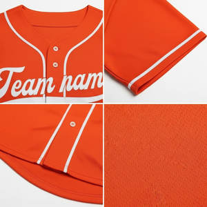 Camiseta Deportiva Personalizada de Béisbol, Uniforme de Equipo con Botones y Logotipo, Fabricante de Marca Privada - Product Image 6