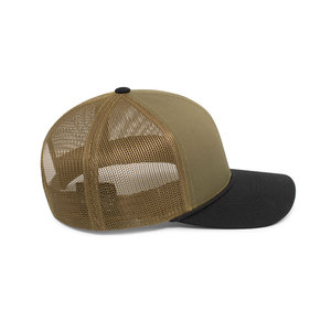 Mens Mesh Back Trucker <b>Hat</b> Durable Lightweight Curved Brim Adjustable Outdoor Cap for Hiking Fishing and Gym Activities - Product Image 2