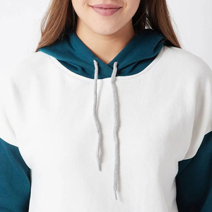Women's Formal Leopard Print Woven <b>Sequined</b> Front Oversized Long Sleeve Pullover Hoodie - Product Image 6