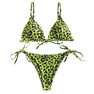 Conjunto de Bikini para Mujer, Estilo Moderno, Cómodo, de Secado Rápido, Lavable, Ropa de Playa para Mujer - Product Image 1