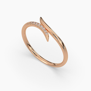 Luxury <b>Vintage</b> 14KT <b>Gold</b> Lab Grown Diamond <b>Ring</b> IGI Certified Bridal Jewelry Gift for Women Party Premium Collection Design - Product Image 2