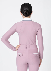 Chemise de base pour l'équitation pour enfants, tissu extensible doux, coupe élégante pour l'équitation, confortable, de haute qualité, couches de base pour l'équitation - Product Image 2