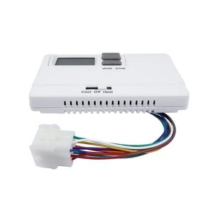 Termostato a Pulsante da Parete Controllato da App per Raffreddamento e Riscaldamento, Alimentato a Batteria per Sistemi HVAC - Product Image 3