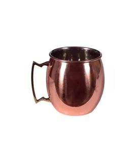 Ensemble de 2 mugs en cuivre pur, finition martelée, design unique, pour fêtes, hôtels, Moscow Mule - Product Image 6