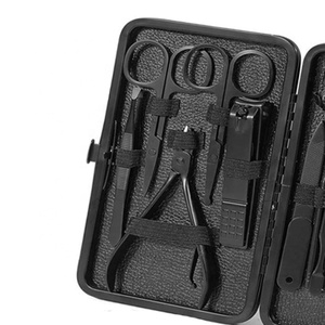 7 in 1 Professional Durable Stainless Steel <b>Pedicure</b> & Manicure Kit with Grooming <b>Tools</b> Luxurious Box for All Ages - Product Image 3