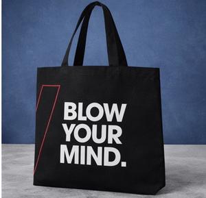 Sacs de shopping en coton 100% de haute qualité, imprimés sur mesure, prix de gros, best-sellers - Product Image 6