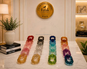 งานศิลปะเรซิ่นสมัยใหม่ตกแต่งอย่างมีสไตล์ ดีไซน์ใหม่สีสันสดใส โซ่เรซิ่นขนาดใหญ่และขนาดเล็ก มีจำหน่ายและสามารถปรับแต่งได้ - Product Image 2