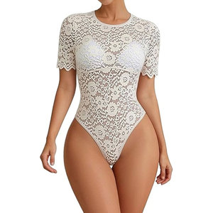Top de malla ligero y suave estilo Solid Trader Chic, ropa moderna para chicas, colección boutique moderna, body para mujer. - Product Image 3