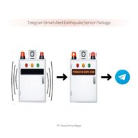 Sistema de Alerta de Terremotos de Alta Calidad con Alerta por Telegram |   Panel de Alarma Sísmica Audiovisual con Pantalla LED de 60x40, Disponible para OEM