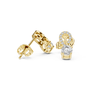 Top Selling Luxury Diamond <b>Earrings</b> for Women <b>Fine</b> Jewelry Suitable for Wedding Engagement Anniversary and Special Occasion Wear - Product Image 2