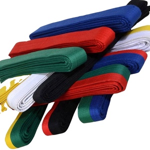 Cinturones de karate de alta calidad para hombre, bordado personalizado, todos los tamaños, de color, taekwondo, judo - Product Image 1