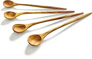 Cuillère à thé en bois écologique, cuillère à café, à thé et à sucre en bois naturel, ustensile de cuisine durable - Product Image 2