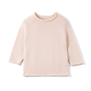 เสื้อสเวตเตอร์เด็กเล็กแบบสวม คอเต่า ถักนุ่มพิเศษ แขนยาว ใส่ได้ทั้งเด็กชายและเด็กหญิง สไตล์ลำลอง สำหรับฤดูหนาว ผ้าฝ้าย 100% ทรงปกติ - Product Image 1
