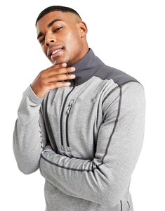 Parche de chenilla colorido personalizado Jersey ajustado sudadera de lana de algodón sin capucha para invierno - Product Image 5