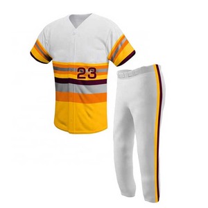 Customized Casual Sports Baseball Uniform Breathable Stylish Best Quality Custom Logo Printed Design Short 100% Polyester - Product Image 1