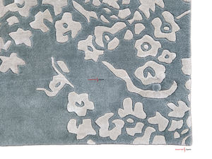 Tapis de soie en laine touffetés à la main de luxe de haute qualité Tapis mural doux personnalisé pour chambre à coucher Hôtel Matériel en coton - Product Image 3