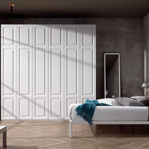 JY Luxury Furniture European Style Solid Wood Adjustable Shelves Walk-In <b>Wardrobe</b> for Home Villa & Hotel Bedroom Furniture - Product Image 5