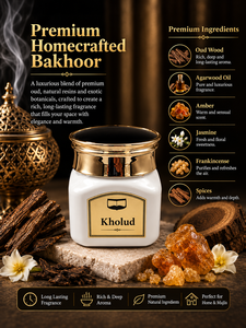 Bakhoor Árabe Artesanal de Lujo Khulud – Venta al por Mayor - Product Image 1