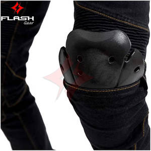 Pantalon de course moto FLASH GEAR, design personnalisé, denim, vêtements de course, motocross, polyester respirant, unisexe, toutes saisons, coupe-vent - Product Image 6