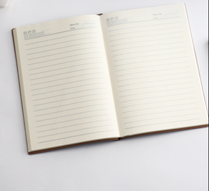 Couverture en cuir à impression personnalisée, cadeau promotionnel, couverture en cuir souple A5, Journal intime, carnet de notes - Product Image 3