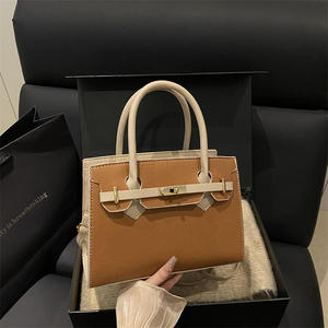 Sac bandoulière rétro en cuir véritable fait main, style messager, fermeture éclair sécurisée, motif losanges, durable, décontracté, pour voyage - Product Image 6