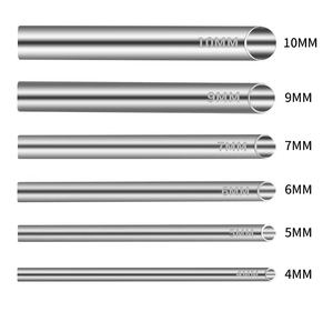 Kit professionnel d'instruments de perçage manuel en acier inoxydable stérilisé certifié CE pour oreille, nez, lèvre, nombril et peau - Product Image 2