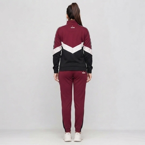 Survêtement pour femmes, veste confortable à fermeture éclair intégrale et pantalon assorti, tissu extensible doux pour l'entraînement, l'exercice, la marche et les voyages - Product Image 2