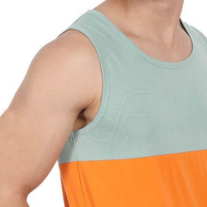 Camiseta sin mangas moderna para hombre, que absorbe la humedad y se seca rápidamente, para gimnasio, ejercicio, fitness, actividades al aire libre, ropa informal, fabricante. - Product Image 5