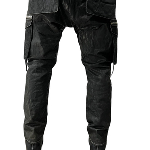 Pantalon en cuir véritable pour homme, respirant, meilleur design, couleur noire, fabriqué au Pakistan, meilleur prix, en vente. - Product Image 4