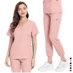 Conjuntos de Uniformes Médicos Antiarrugas de Primera Calidad, Elegantes y Profesionales, Uniformes de Hospital de Alta Calidad con Apariencia de Doctor, Personalizables - Product Image 3