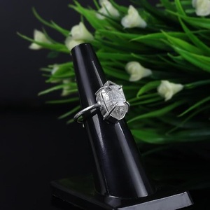 herkimer Silver <b>Adjustable</b> <b>Ring</b> 925 Sterling Silver Prong Setting herkimer Gemstone <b>Ring</b> Gift <b>Ring</b> For Her - Product Image 3