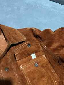 Chaqueta de Cuero Original con Diseño Nuevo y Estampado Personalizado, Chaqueta de Invierno con Cierre, Forro Polar Cálido y Holgado para Hombre - Product Image 6