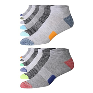 Calzini sportivi da uomo James Fiallo, confezione da 12, a taglio basso, per prestazioni elevate - Product Image 1