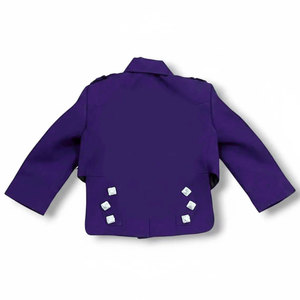 Traje Formal de Chaqueta y Chaleco Estilo Príncipe Charlie Morado para Bebé, para Bodas y Eventos, Estilo Highland, Gran Venta 2026 - Product Image 5